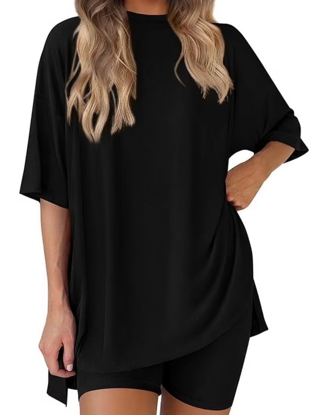 Oversized Black lounge set!